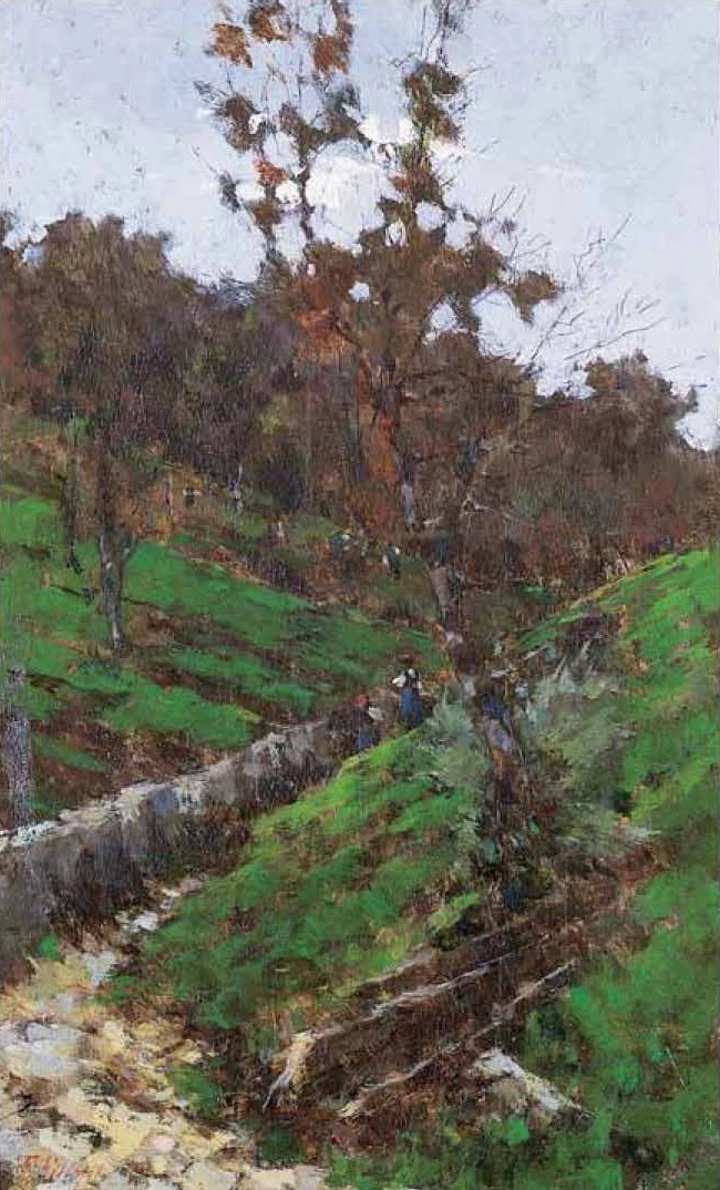  27-Francesco Filippini-Viottolo di montagna 